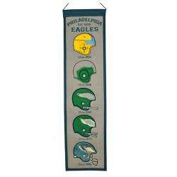 Philadelphia Eagles Wool Heritage Banner  