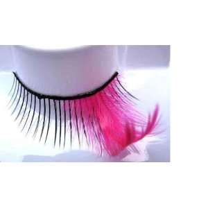 Feather Eyelashes SA 17   Pink