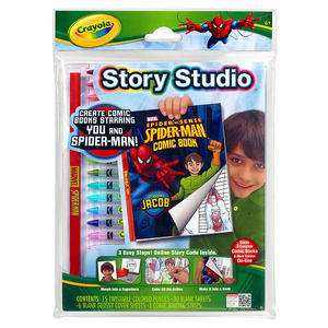   Story Studio Spider Man Create Comic Books Starring You And Spider man