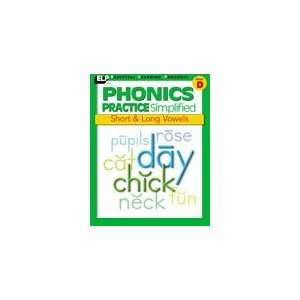  Phonics Practice Simplified Short & Long Vowels (Phonics 