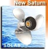 New Solas Prop Johnson 140 HP 1986 1994 13.5 x 15 Pitch Stainless 