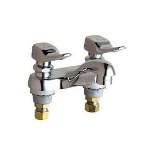  Faucets 802 V336CP Chrome Manual Deck Mounted 4 Centerset Metering 