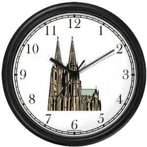  Cologne Church   Germany   Famous Landmarks   Wall Clock 