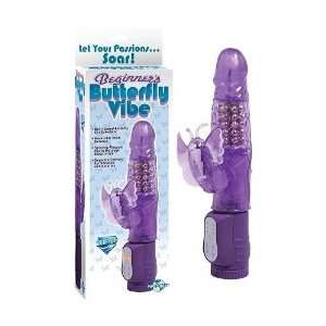  Pipedream Products Butterfly Beginner Vibrator, Purple Pipedreams 