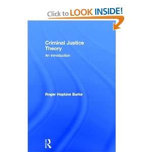  Criminal Justice Theory An Introduction (9780415490962 