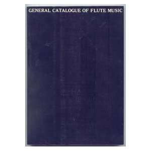  General Catalogue of Flute Music Muramatsu Books