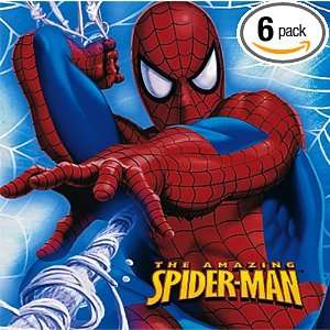  Amazing Spider Man Beverage Napkins, 16 Count Packages 