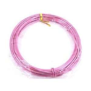  Florist Supplies aluminum wire 2mm x 13yds pink Arts 