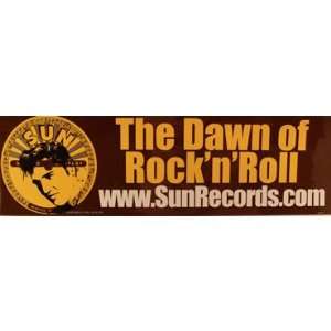 Sun Records Dawn of R&R SunRecords Sticker