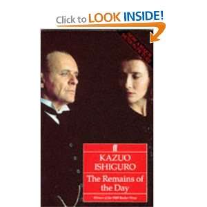  The Remains Of The Day (9780571171279) Kazuo Ishiguro 