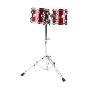  Ludwig Accent Add On Tom Set Wine Musical Instruments