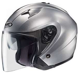  HJC Helmet IS 33 Light Silver Helmet Automotive
