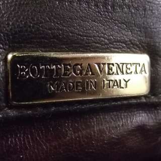 BOTTEGA VENETA Vintage Leather Bag Purse Brown  