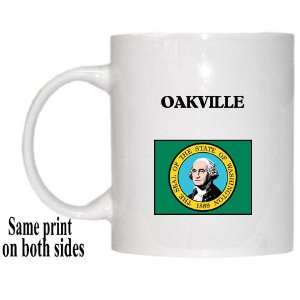    US State Flag   OAKVILLE, Washington (WA) Mug 