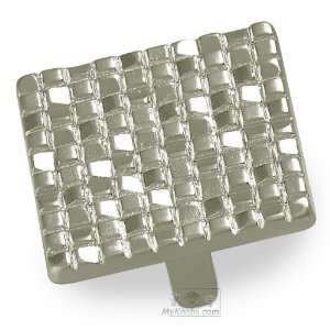 com Italian design mosaic 1 1/4 centers handle in satin nickel