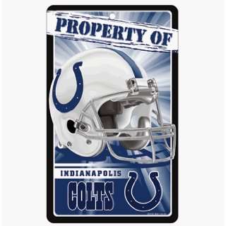  Indianapolis Colts Sign   Property Of Sign *SALE* Sports 
