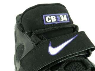 NIKE AIR CB 34 NEW DS Mens Sir Charles Barkley Black Basketball Shoes 