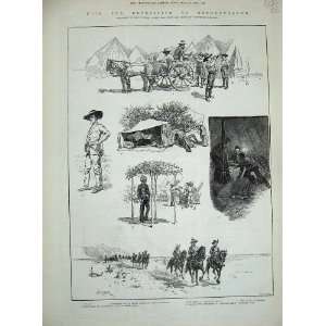  1885 Bechuanaland War Barkly Camp Horse Methuen Camp