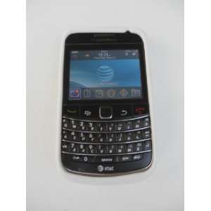 Premium White Silicone Soft Skin Case Cover for Blackberry 9700, Bold 