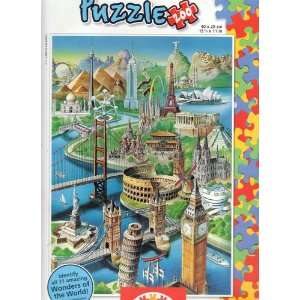  Educa Puzzle 200 Piece Wonders of the World Toys 