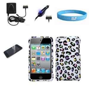  Attractive Rubberized Dog Paw Case for 4th Generation Apple iPod 