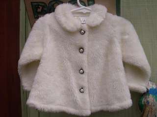 Darling Faux Fur Toddler Coat, Swing, 2T, Swat  