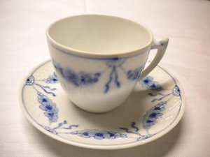 Bing and Grondahl. Empire coffee cup and saucer  