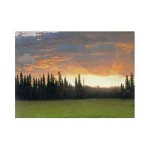  Albert Bierstadt   California Sunset Giclee Canvas