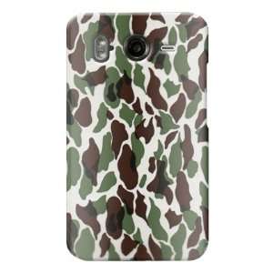   Skin HTC Desire HD Print Cover (Woodland Camouflage/TYPE 3