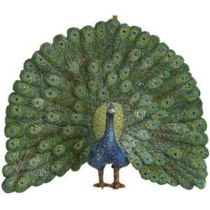  December Diamonds Zoology Peacock Ornament Sparkles with 