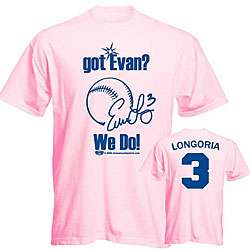 Evan Longoria Got Evan Pink T shirt  