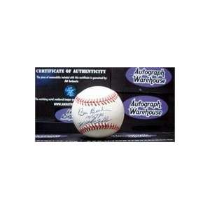  Mookie Wilson & Bill Buckner autographed Baseball Sports 