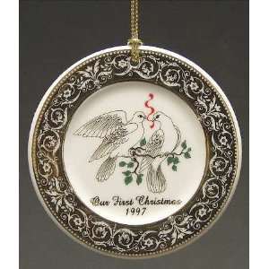  Wedgwood Our First Christmas Together No Box, Collectible 