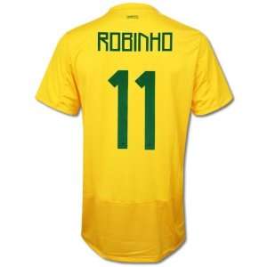  Brazil Brasil Soccer Jersey Football Shirt home 2012 Robinho 