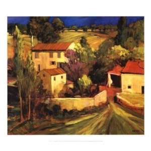Philip Craig   La Femme En Provence Canvas 