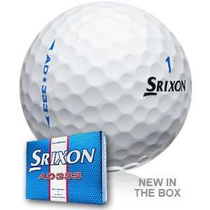  New In Box Srixon AD 333 Golf Balls 2 Dozen Sports 