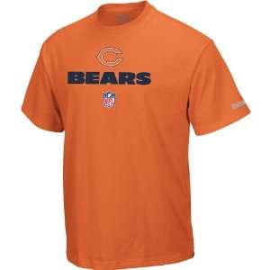  Reebok Chicago Bears Alternate Color Lockup T Shirt Size 
