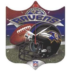    NFL Baltimore Ravens High Definition Clock