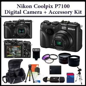  Nikon CoolPix P7100 10.1 MP Digital Camera + SSE Best 