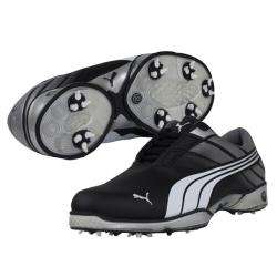 Puma Mens Cell Fusion 2 Black/ Silver Golf Shoes  