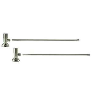 Barclay I306 PN Lavatory Supply Kit in Polished Nickel with Supply Tub