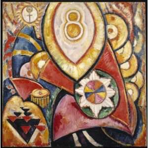     Marsden Hartley   32 x 32 inches   Painting No. 48