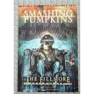  Smashing Pumpkins Fillmore SF Concert Poster F881