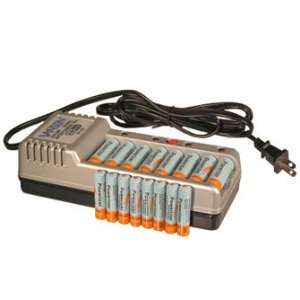  CH V868 Eight Channels Auto off Charger + 8 AA 2600mAH + 8 