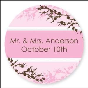  Baby Cherry Blossom   24 Round Personalized Baby Shower 
