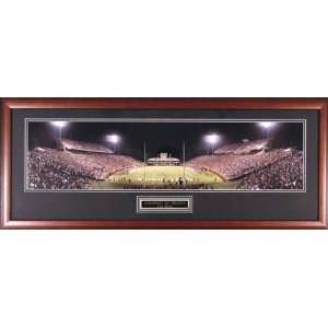 Virginia Cavaliers   End Zone for a Night Game   Framed Unsigned 