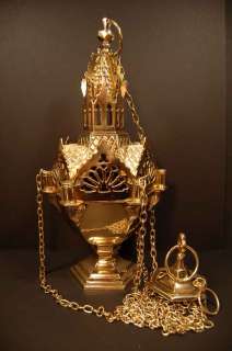 Great Ornate Gothic Censer (Thurible) +  