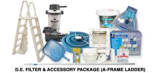 Filter & Accessory Package for Above Ground Swimming Pools CHOICE 