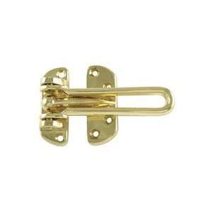  Ultra Hardware Polished Brass Door Guard   29000