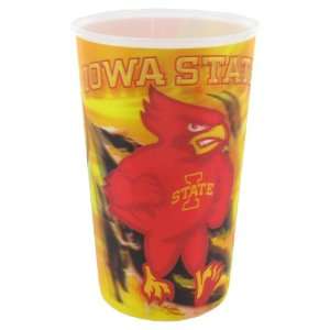 22 oz Iowa State University Holographic 3D Lenticular NCAA Sports Cup 